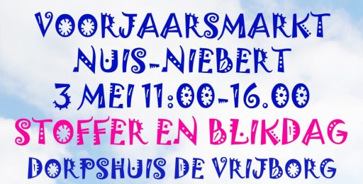 Stoffer en blik verrassende voorjaarsmarkt in Nuis